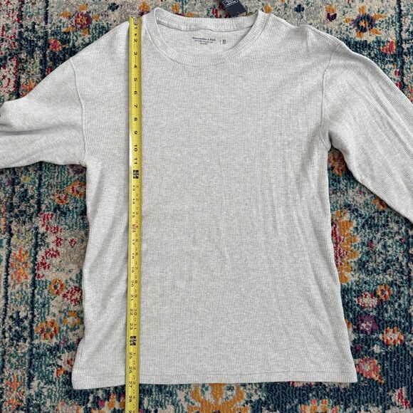 NWT Abercrombie & Fitch Soft A&F Collection‎ Relaxed Long Sleeve Thermal Size XS - Picture 5 of 7